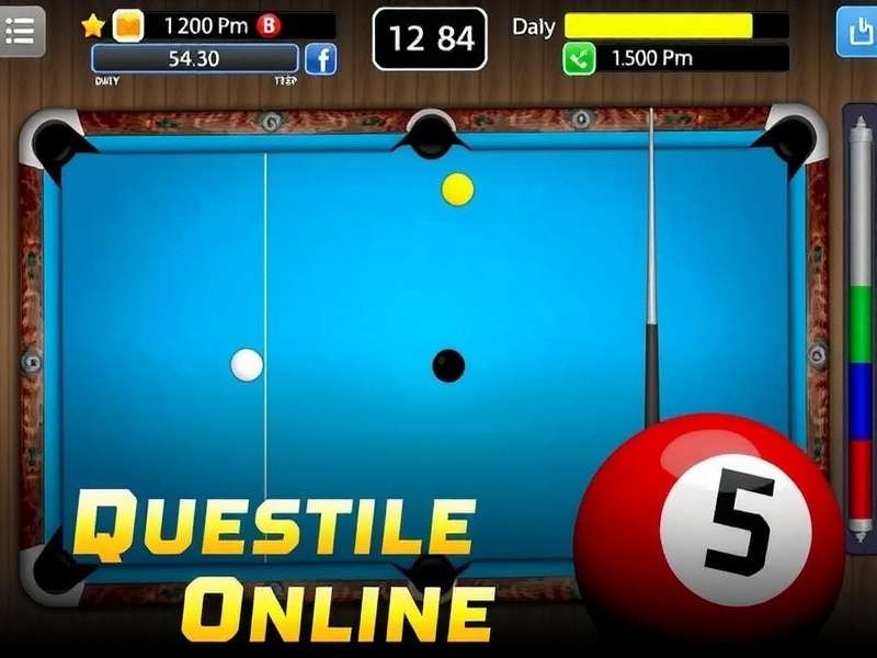 Experience realistic billiards gameplay in Bharat Billiards Pro Bharat Billiards Pro Game Screenshot